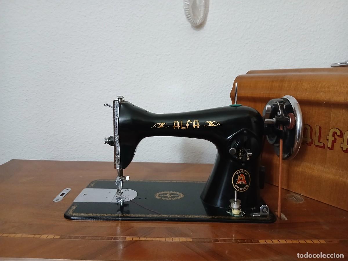 Antig&uuml;edades: Maquina de coser Alfa - modelo A 1924 - Foto 2