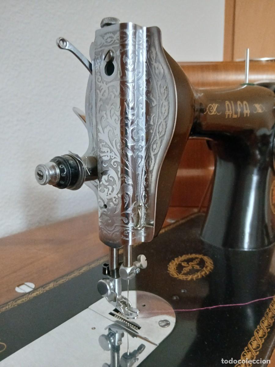 Antig&uuml;edades: Maquina de coser Alfa - modelo A 1924 - Foto 4