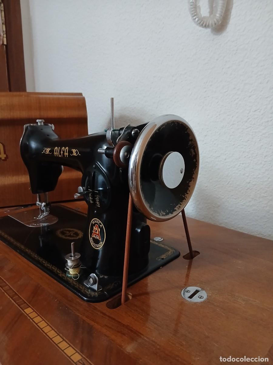 Antig&uuml;edades: Maquina de coser Alfa - modelo A 1924 - Foto 6