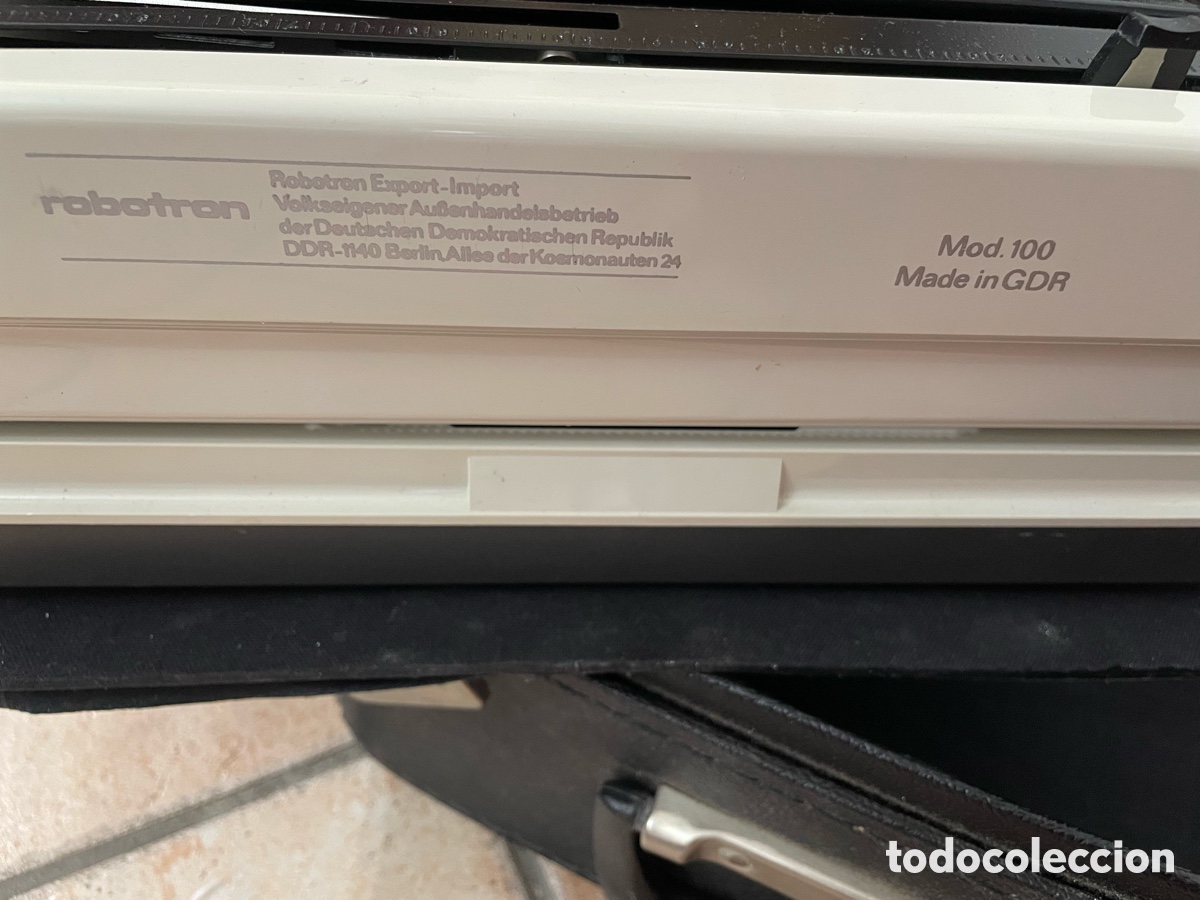 Antig&uuml;edades: M&aacute;quina de escribir Robotron - Foto 4