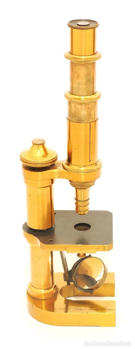 Antig&uuml;edades: Microscopio antiguo Zeiss (1886) - Foto 4