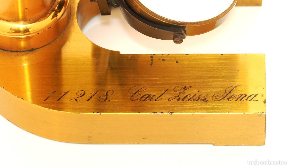Antig&uuml;edades: Microscopio antiguo Zeiss (1886) - Foto 6