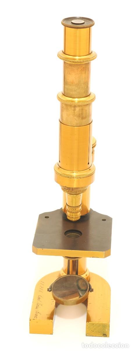Antig&uuml;edades: Microscopio antiguo Zeiss (1886) - Foto 7