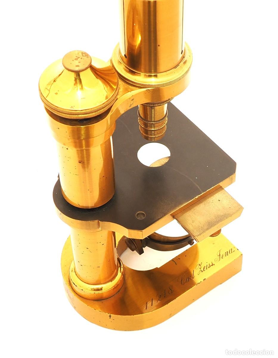 Antig&uuml;edades: Microscopio antiguo Zeiss (1886) - Foto 11