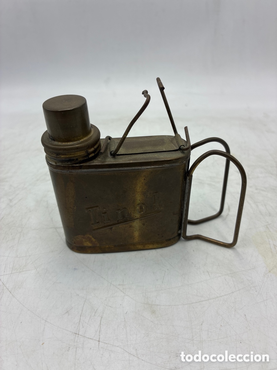 Antig&uuml;edades: Antiguo soldador/calentador TINOL. A&ntilde;os 30.