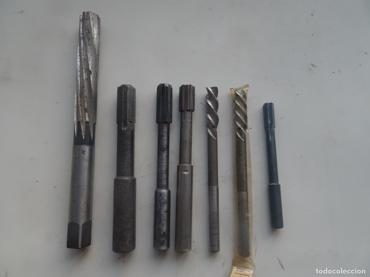 Antig&uuml;edades: TALADRO-TORNO-FRESADORA-LOTE 7 ESCARIADORES PROFESINALES