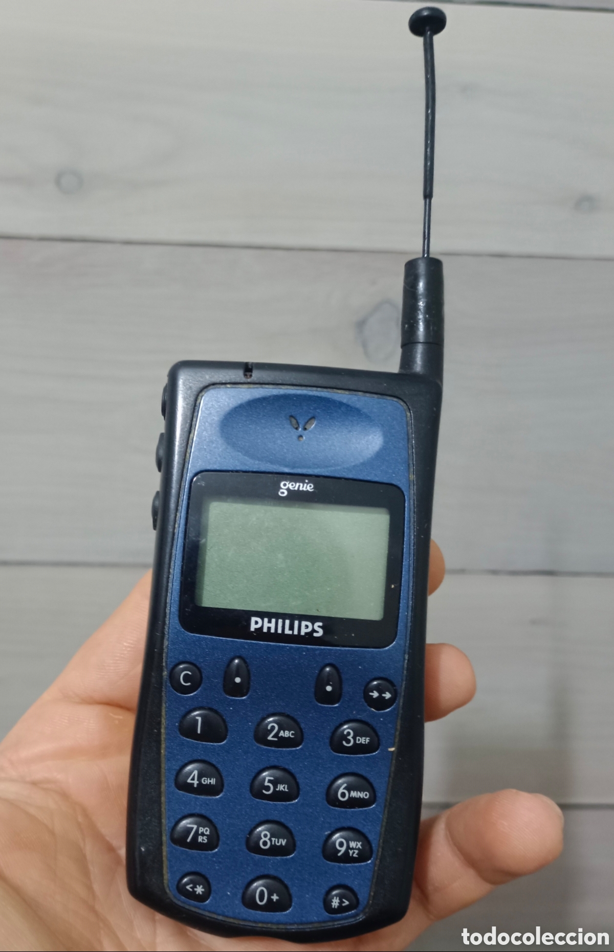 Tel&eacute;fonos: Antiguo movil Philips genie GSM - Foto 1