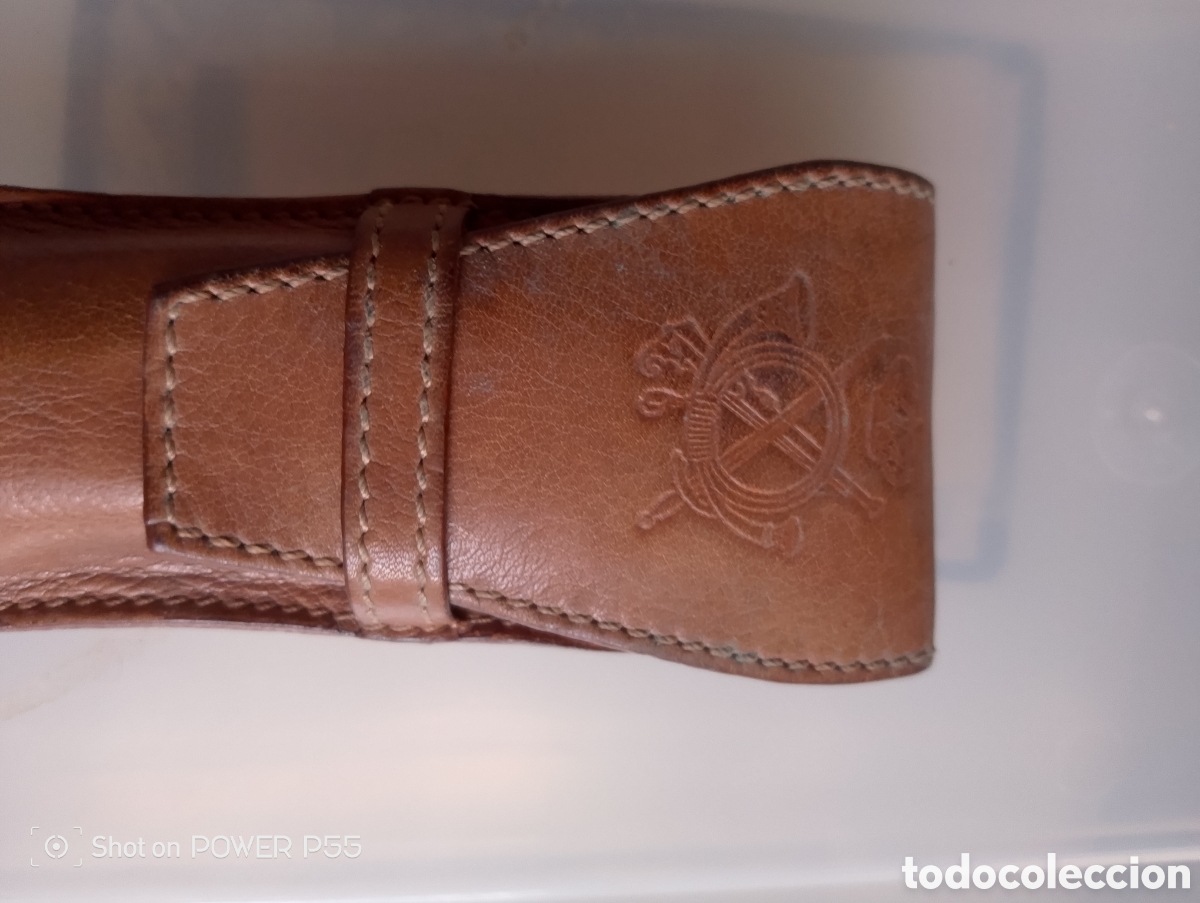 Antig&uuml;edades: Funda de gafas del ej&eacute;rcito - Foto 2