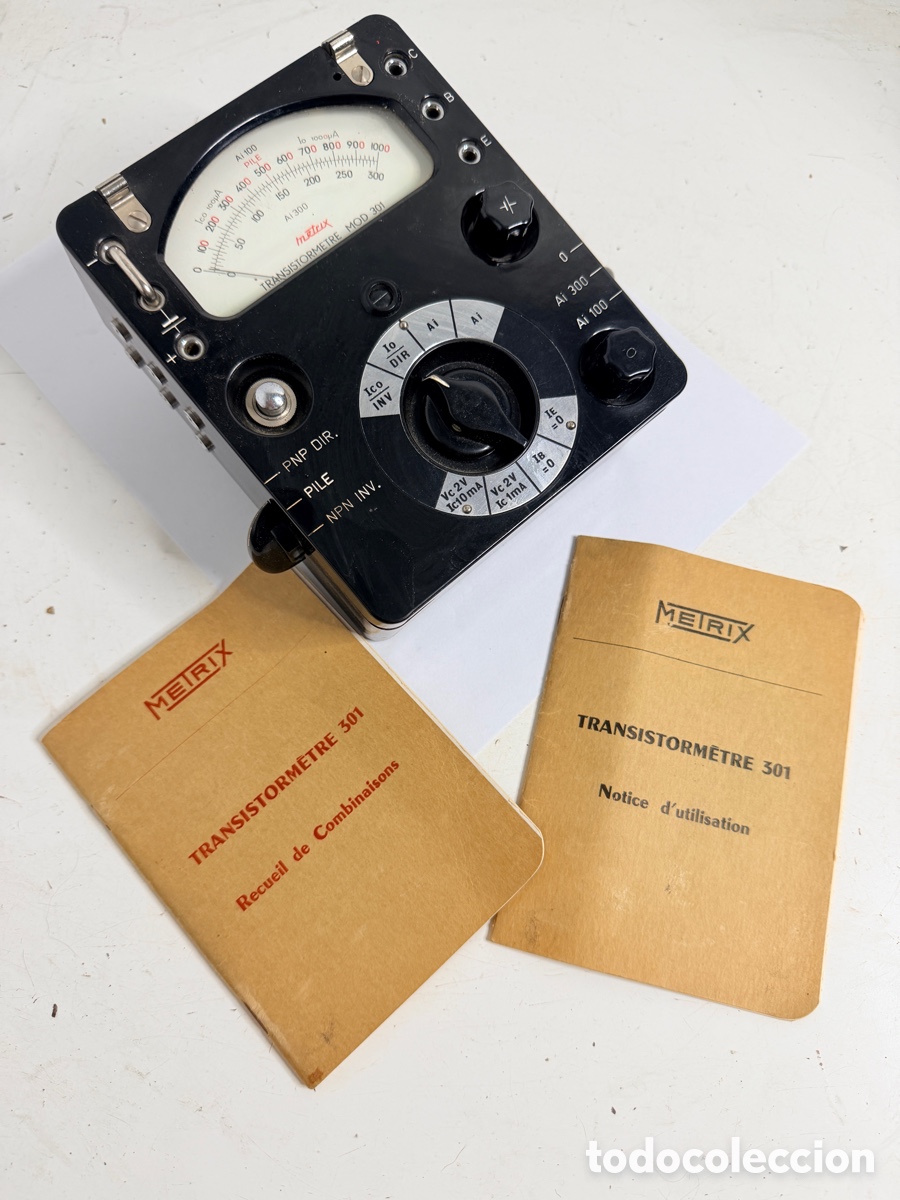 Antig&uuml;edades: Transistorm&egrave;tre 301 Metrix, Compagnie G&eacute;n&eacute;rale de M&eacute;trologie Excelente Estado