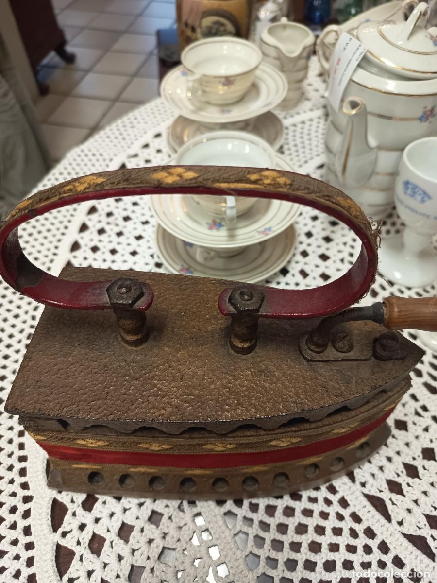 Antig&uuml;edades: Plancha antigua decorativa - Foto 2