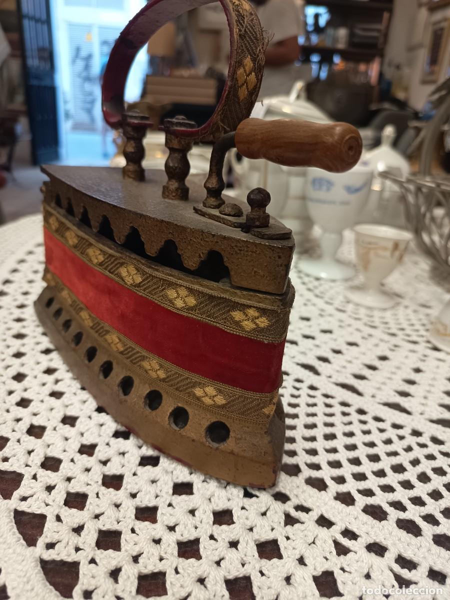Antig&uuml;edades: Plancha antigua decorativa - Foto 4