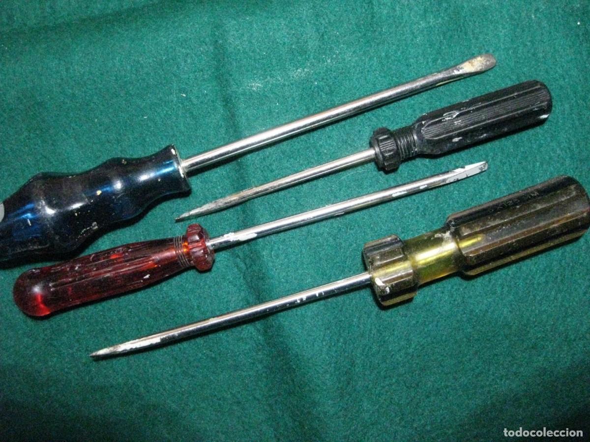 Antig&uuml;edades: CUATRO DESTORNILLADORES DIFERENTES
