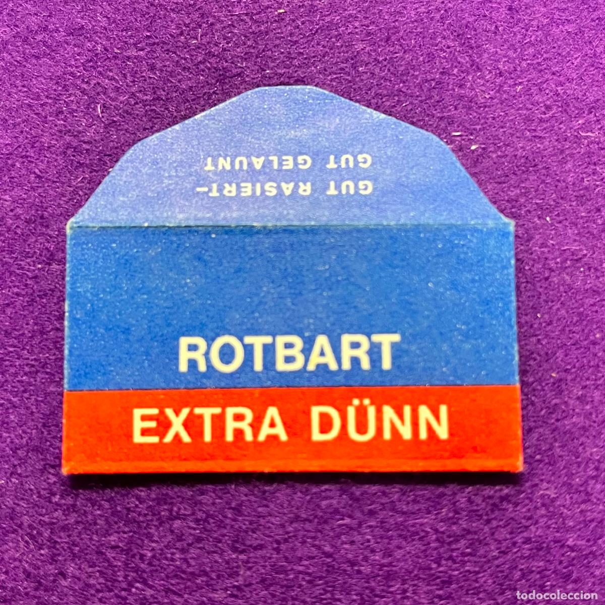 Antig&uuml;edades: FUNDA DE HOJA DE CUCHILLA DE AFEITAR. ROTBART.