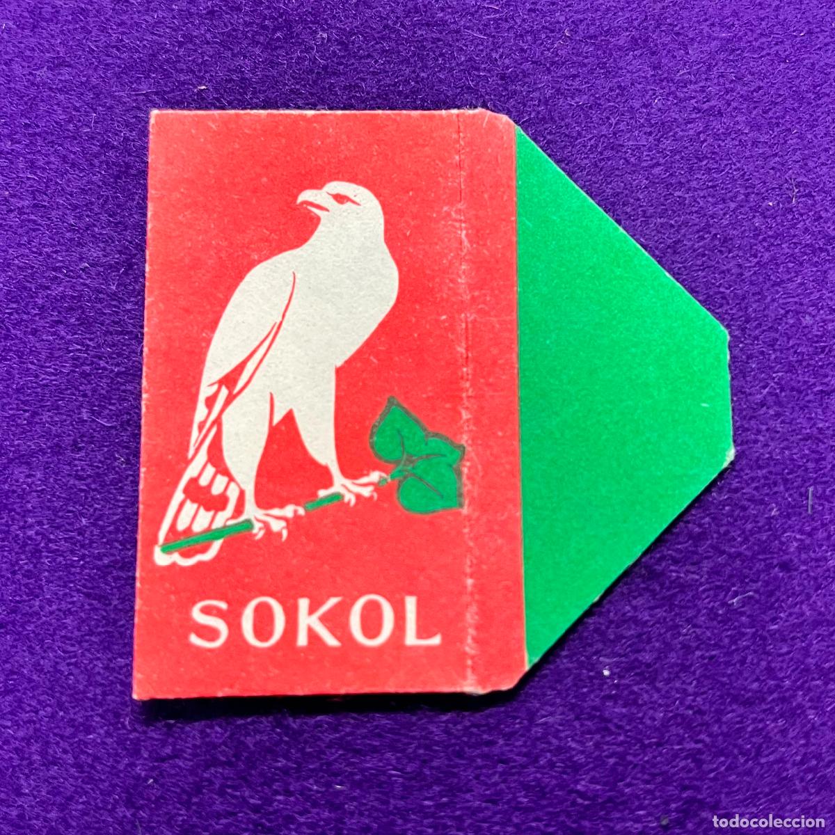 Antig&uuml;edades: FUNDA DE HOJA DE CUCHILLA DE AFEITAR. SOKOL.