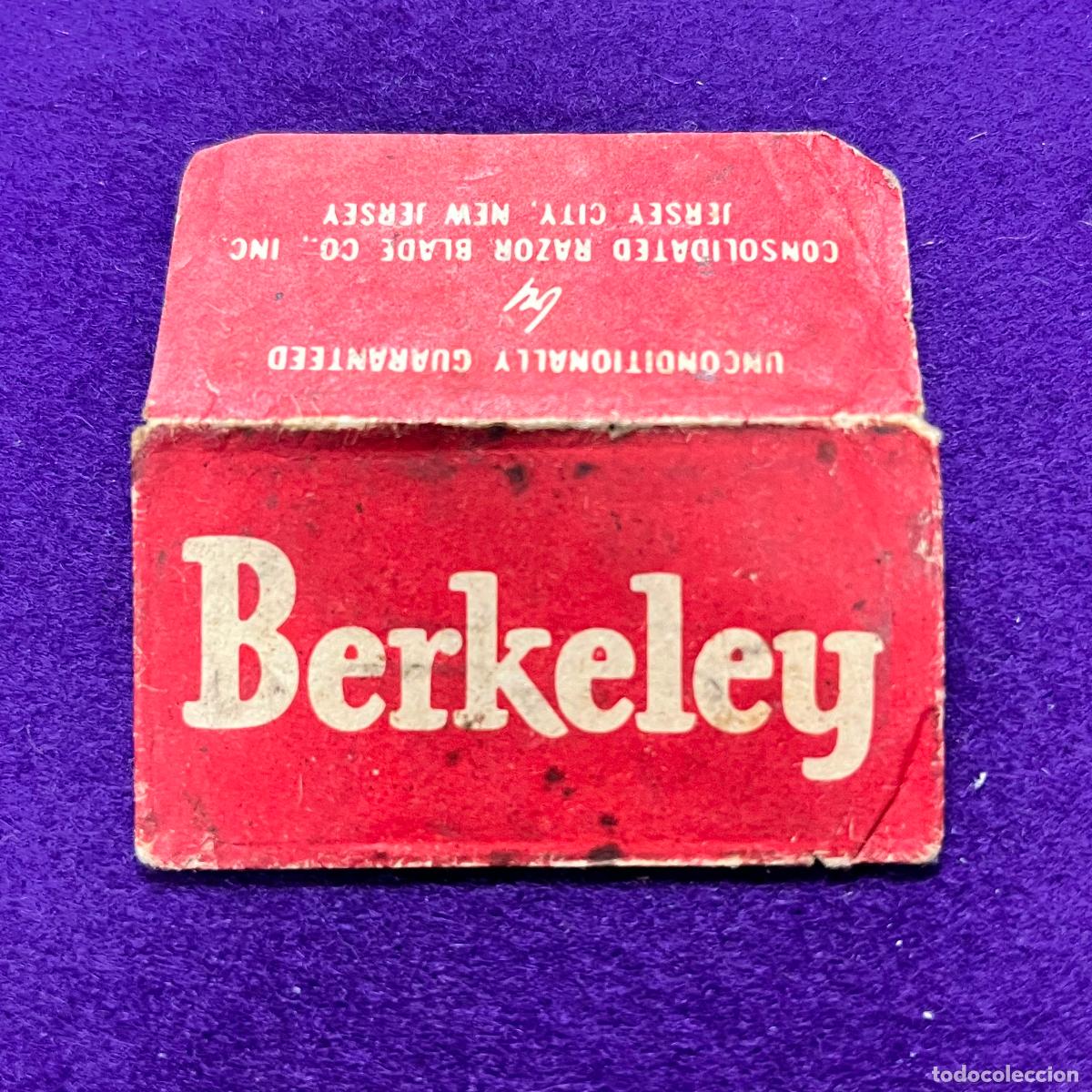 Antig&uuml;edades: FUNDA DE HOJA DE CUCHILLA DE AFEITAR. BERKELEY.