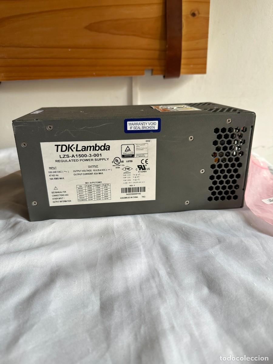 Antig&uuml;edades: TDK-Lambda LZS-A1500-3-001 Fuente de Alimentaci&oacute;n Industrial Regulada 1500 W &ndash; 24 V / 63 A