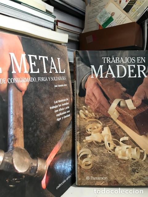 Antiquit&eacute;s: T&eacute;cnicas de Metal, Madera- Dos Vol&uacute;menes- Ed. Parram&oacute;n