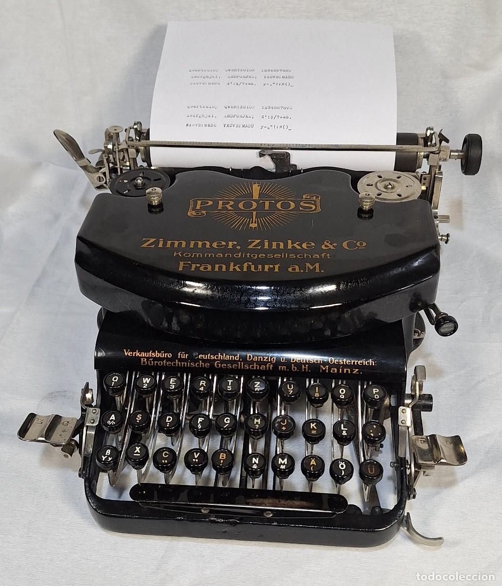 Antig&uuml;edades: M&aacute;quina de escribir PROTOS - Foto 2