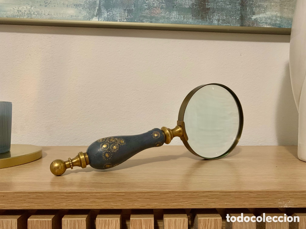 Antig&uuml;edades: Lupa de mano Vintage - Foto 3