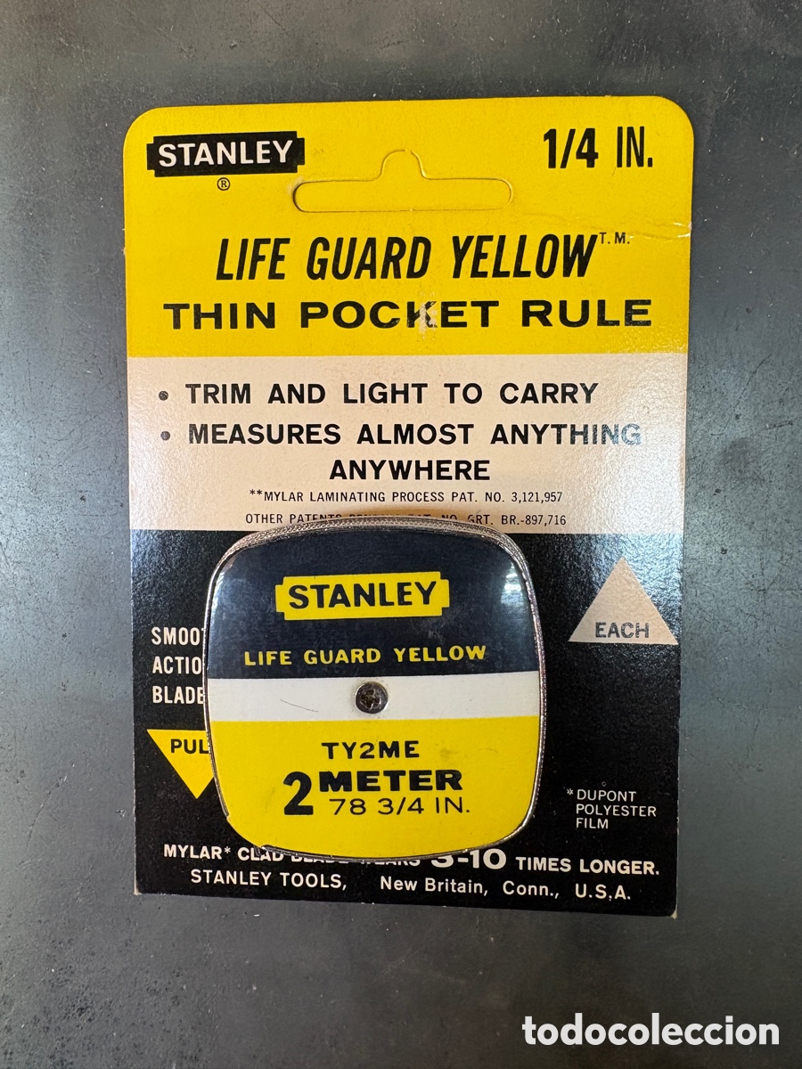 Antig&uuml;edades: Flexometro STANLEY TY-2