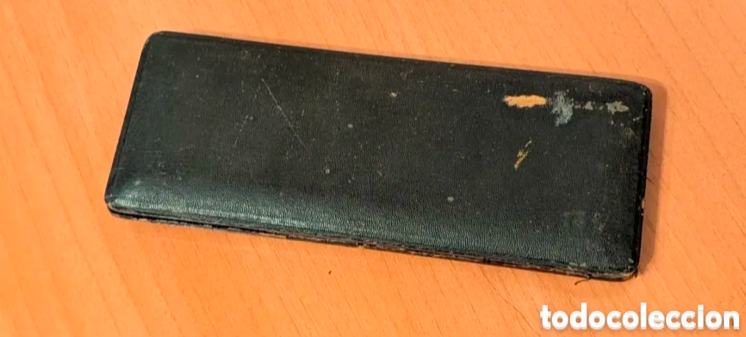Antig&uuml;edades: ANTIGUO JUEGO DE COMPASES COMPLETO CON SU ESTUCHE ORIGINAL - Foto 4