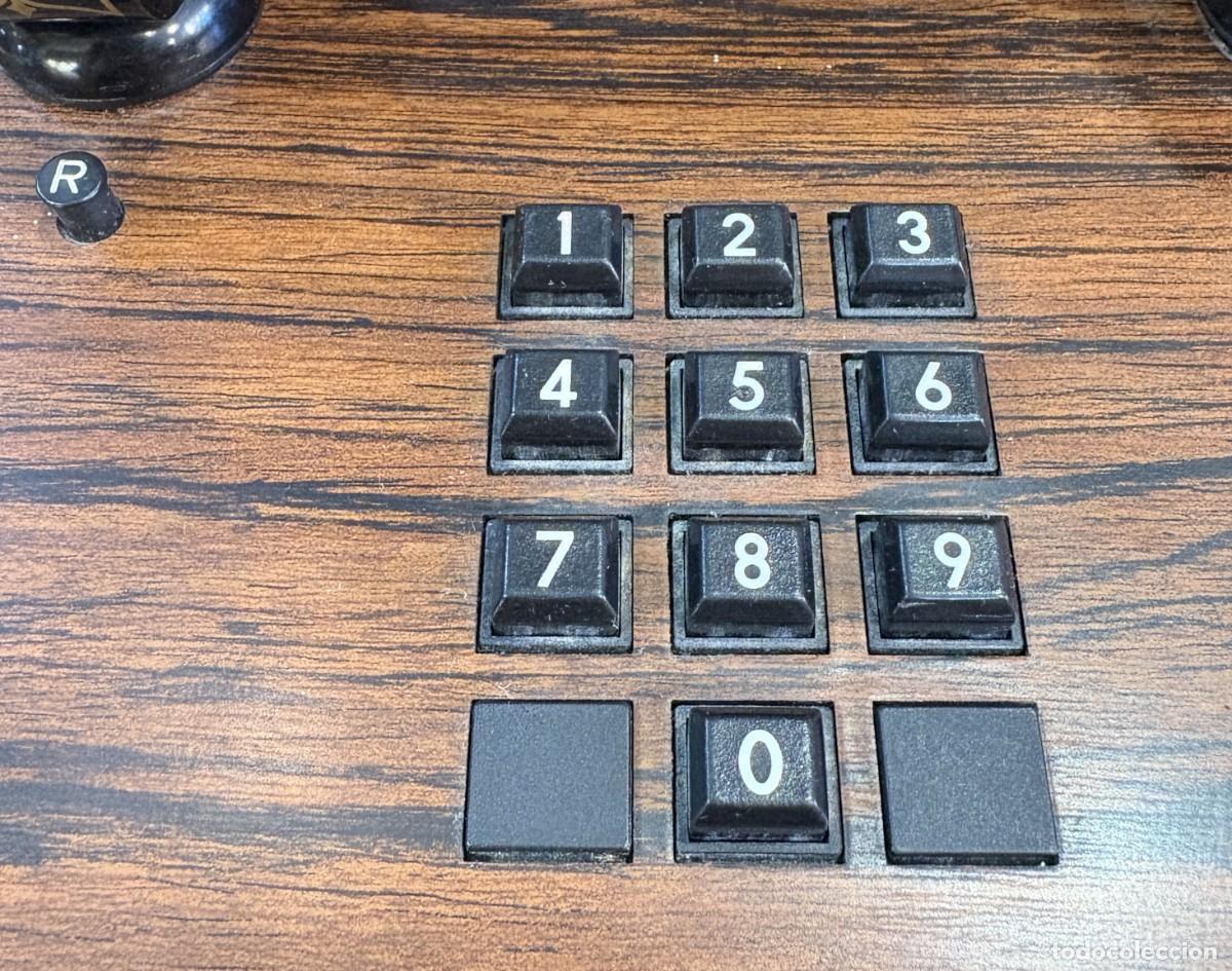 Tel&eacute;fonos: Tel&eacute;fono antiguo de mesa L.M. Ericsson estilo esqueleto - Foto 7