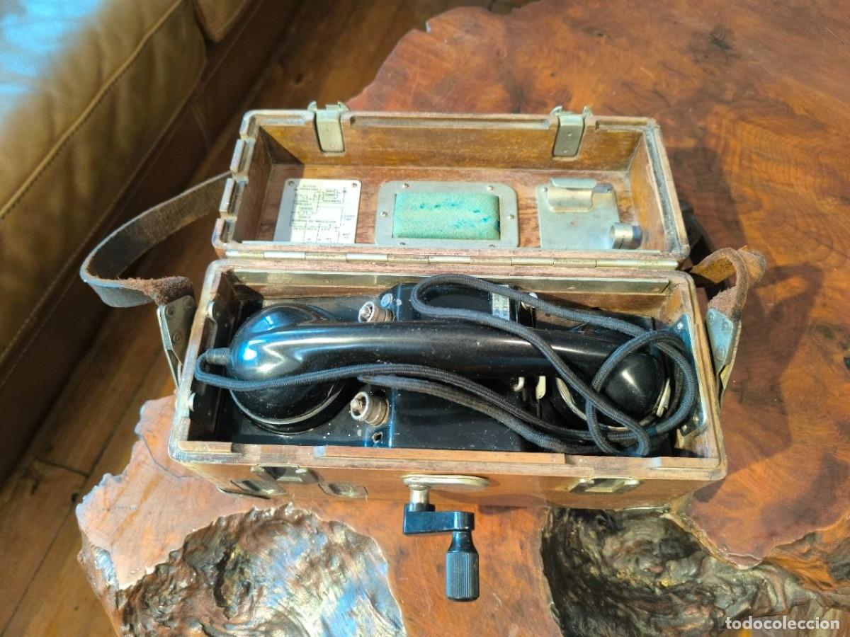 Tel&eacute;fonos: TELEFONO DE CAMPA&Ntilde;A FERROVIARIO STANDARD ELECTRICA 1960 DIFICIL DE ENCONTRAR