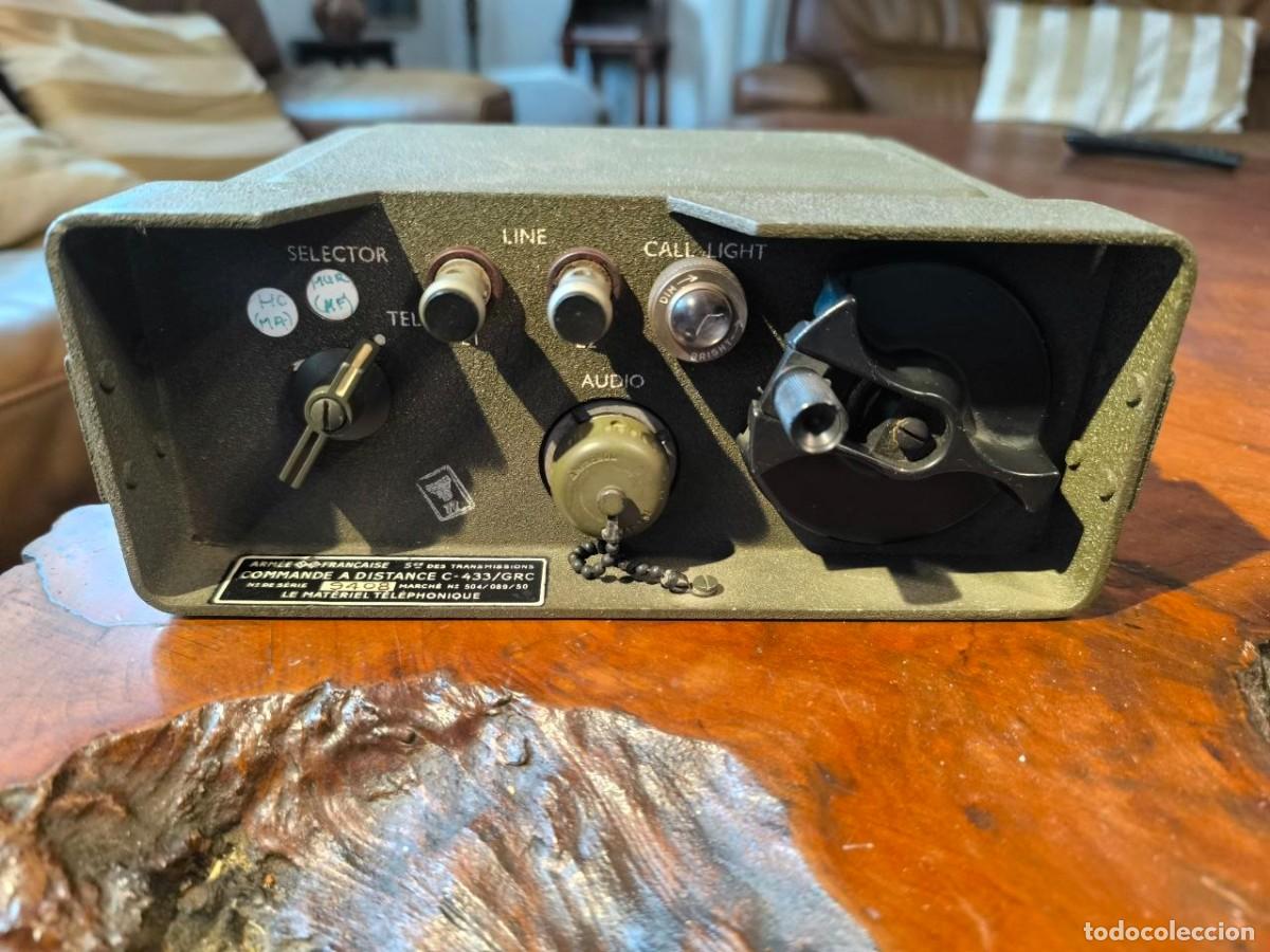 Tel&eacute;fonos: UNIDAD CONTROL REMOTO C-433/GRC PARA CONTROLAR LINEAS TELEFONICAS MILITARES DE CAMPA&Ntilde;A