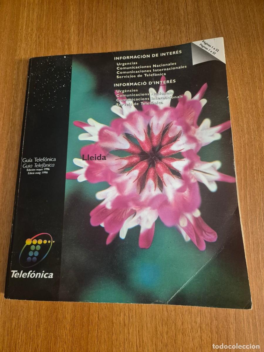 Tel&eacute;fonos: GUIA DE TELEFONO DE LERIDA MAYO 1996 - Foto 1