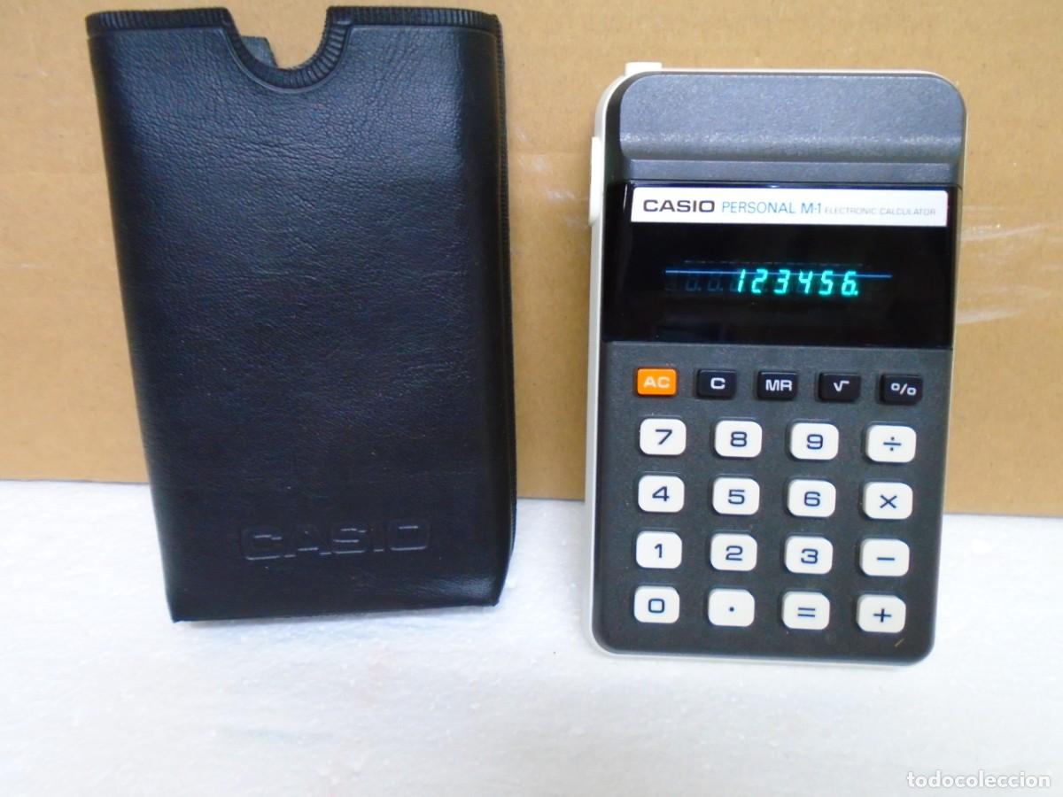 Antig&uuml;edades: VINTAGE CALCULADORA CASIO PERSONAL M-1.ELECTRONIC CALCULATOR,FUNCIONANDO.