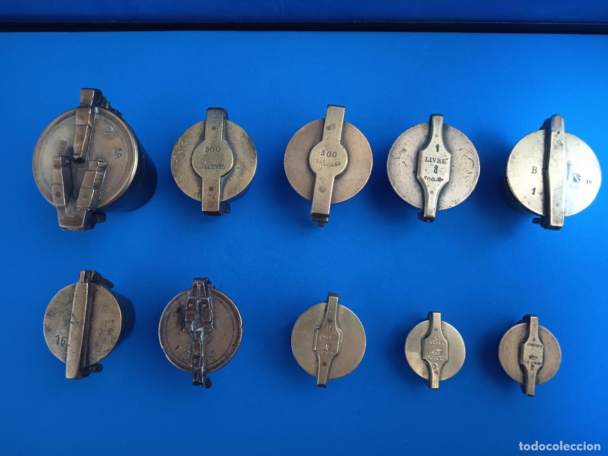 Antig&uuml;edades: Lote de Ponderales de N&uacute;remberg siglos XVIII y XIX