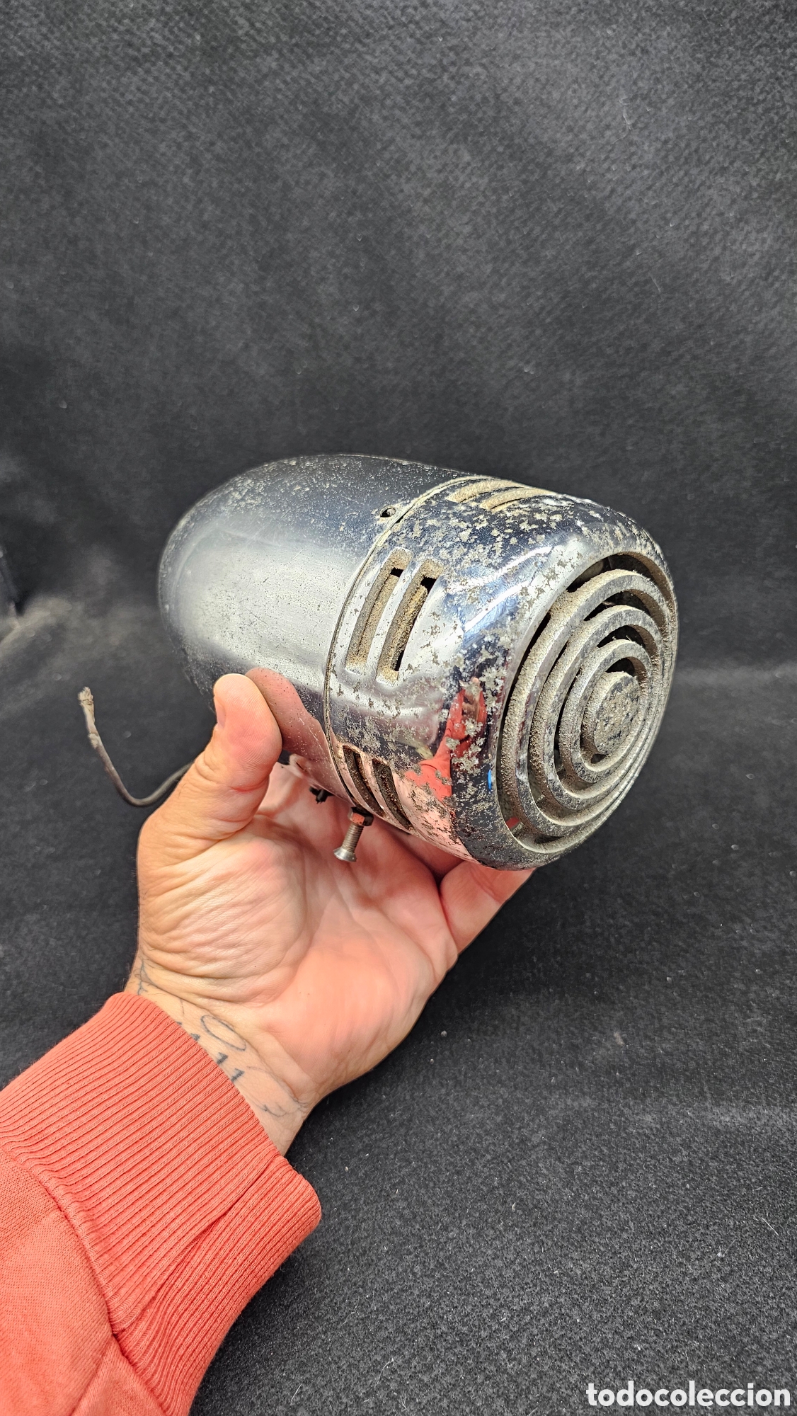 Antig&uuml;edades: Antigua sirena electromec&aacute;nica