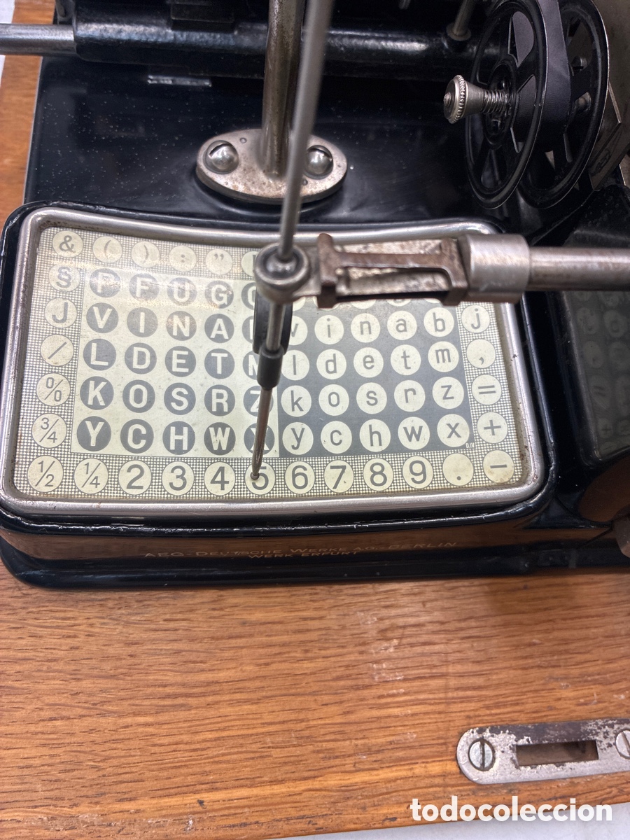 Antig&uuml;edades: M&aacute;quina de escribir MIGNON Modelo 4. - Foto 4