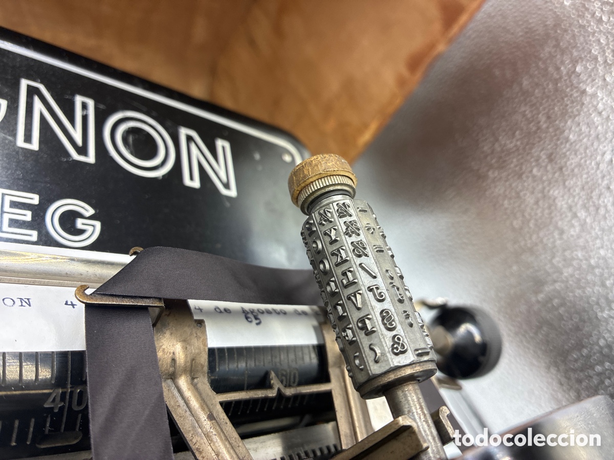 Antig&uuml;edades: M&aacute;quina de escribir MIGNON Modelo 4. - Foto 6