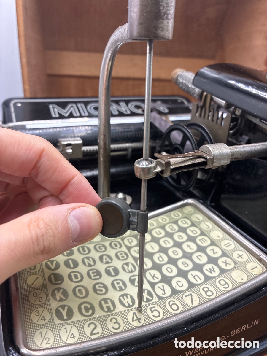 Antig&uuml;edades: M&aacute;quina de escribir MIGNON Modelo 4. - Foto 12