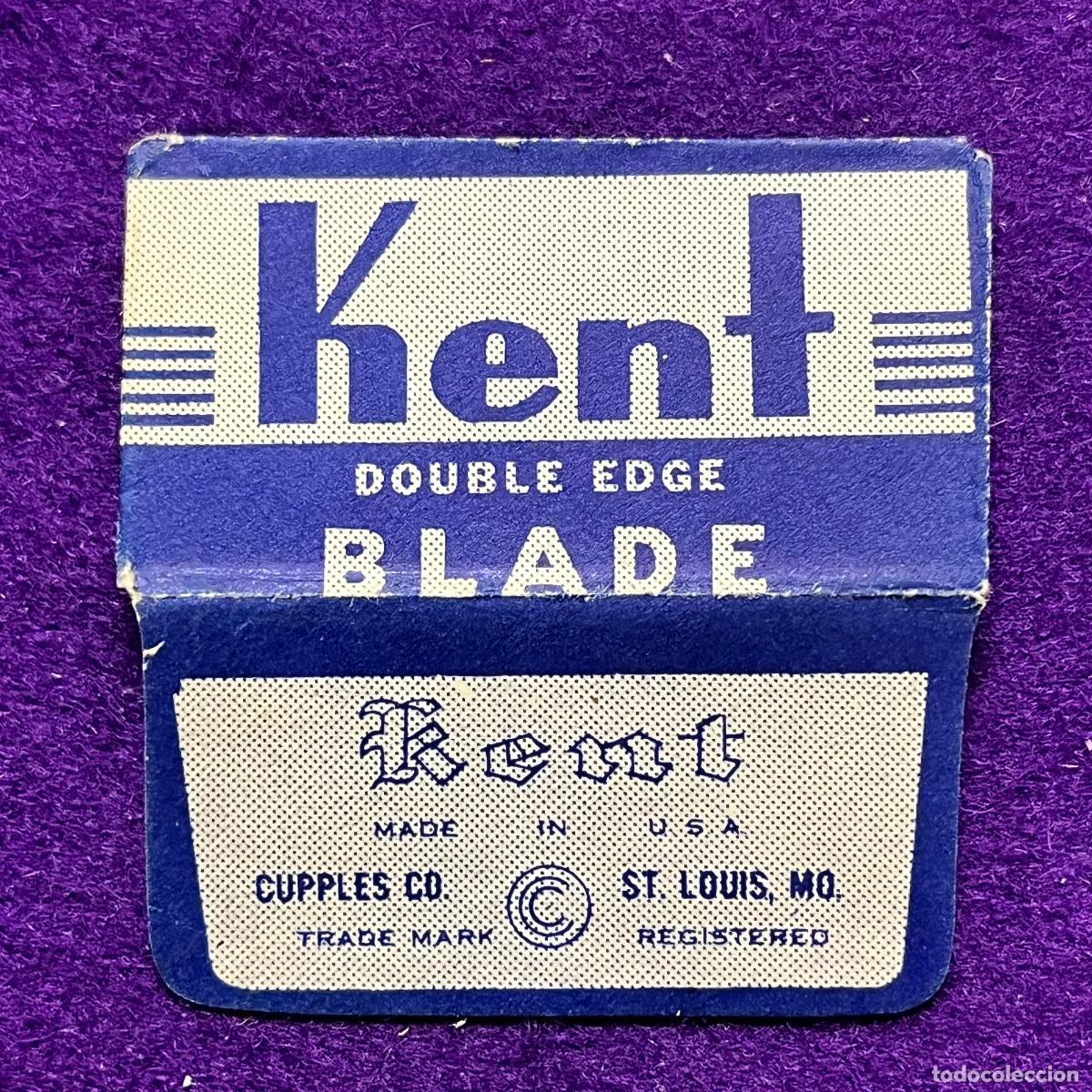 Antig&uuml;edades: FUNDA DE HOJA DE CUCHILLA DE AFEITAR. KENT. - Foto 1