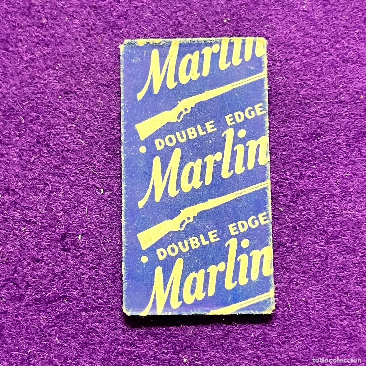 Antig&uuml;edades: FUNDA DE HOJA DE CUCHILLA DE AFEITAR. MARLIN. - Foto 1