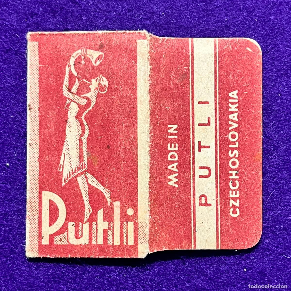 Antig&uuml;edades: FUNDA DE HOJA DE CUCHILLA DE AFEITAR. PUTLI. - Foto 1