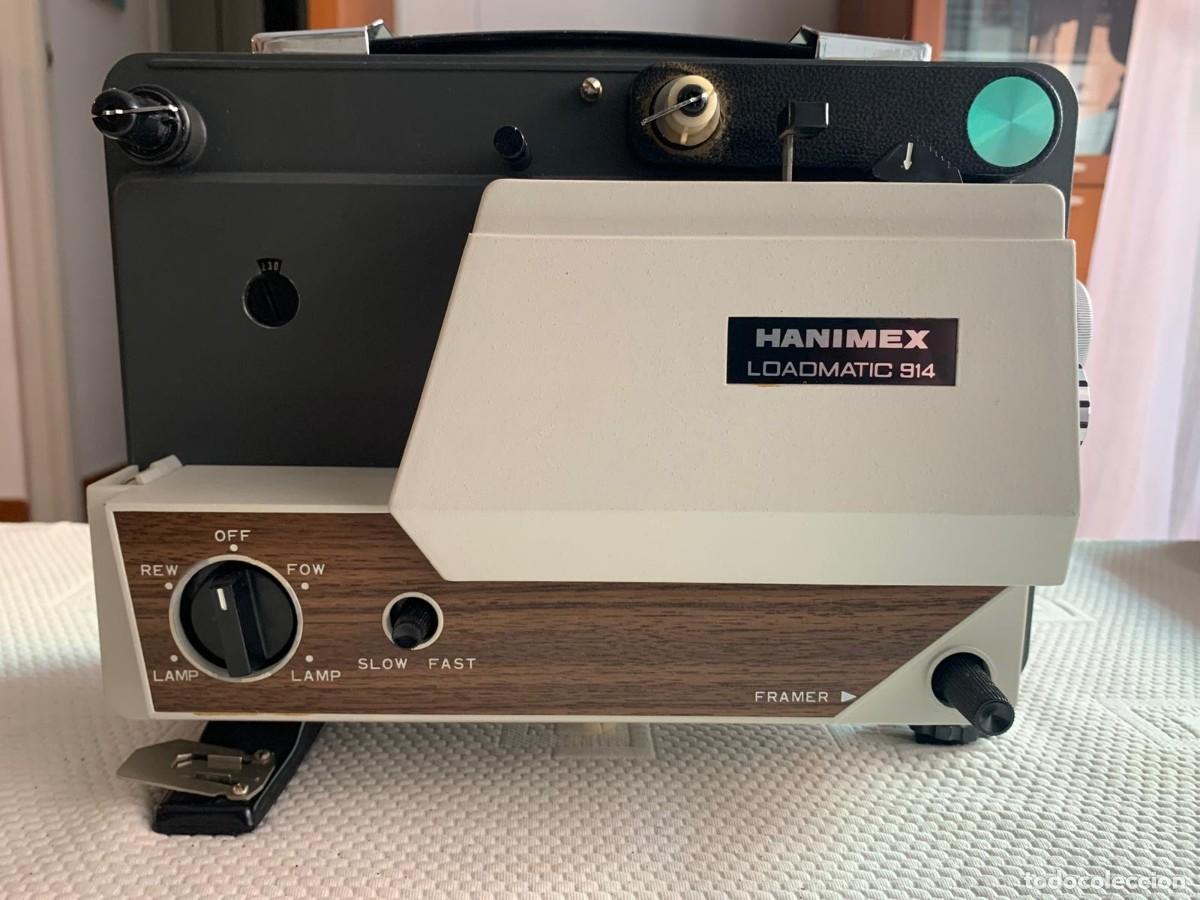 Antig&uuml;edades: Proyector Vintage Cine Hanimex Loadmatic 914 - Para Decoraci&oacute;n / Atrezzo / Piezas