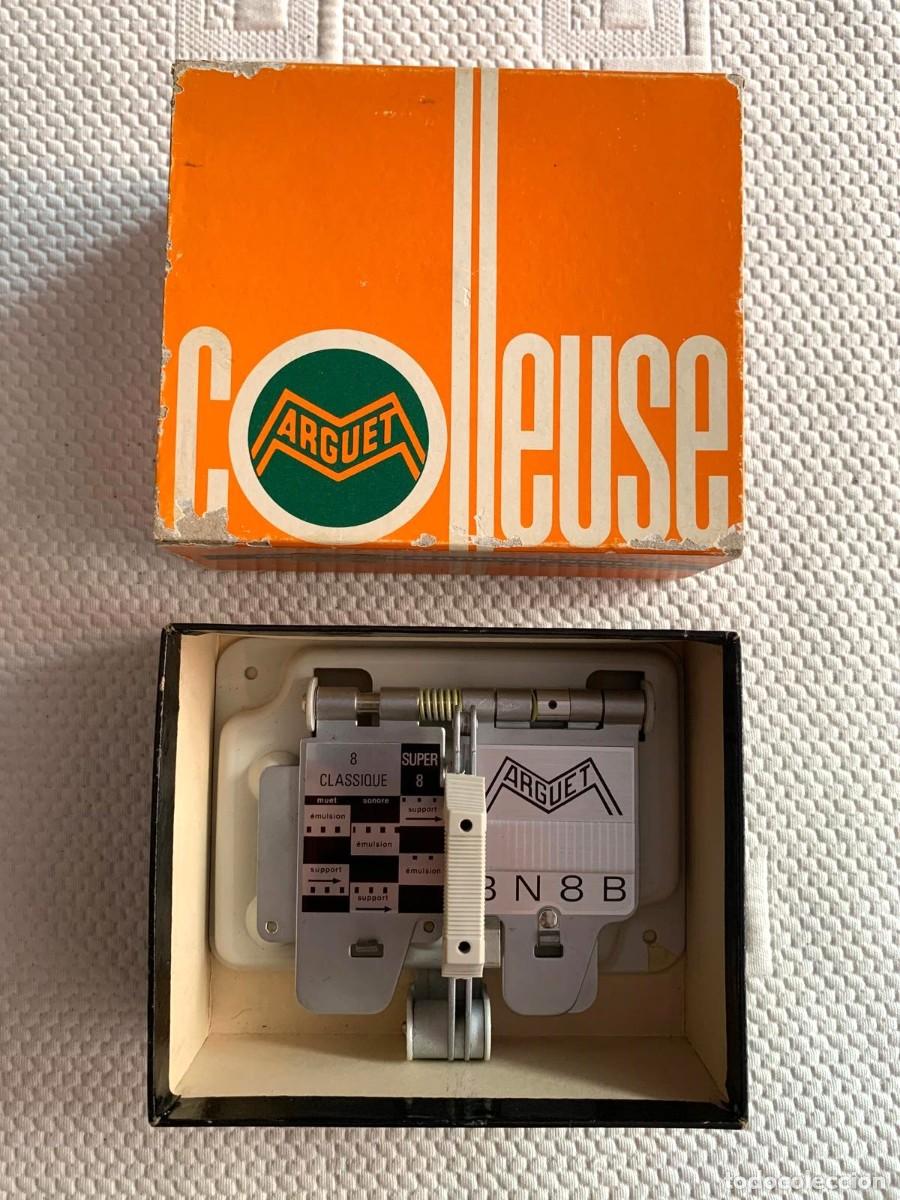 Antig&uuml;edades: Empalmadora de Cine Marguet Arguet BN8B - Super 8 y 8mm Classique - Excelente con Caja