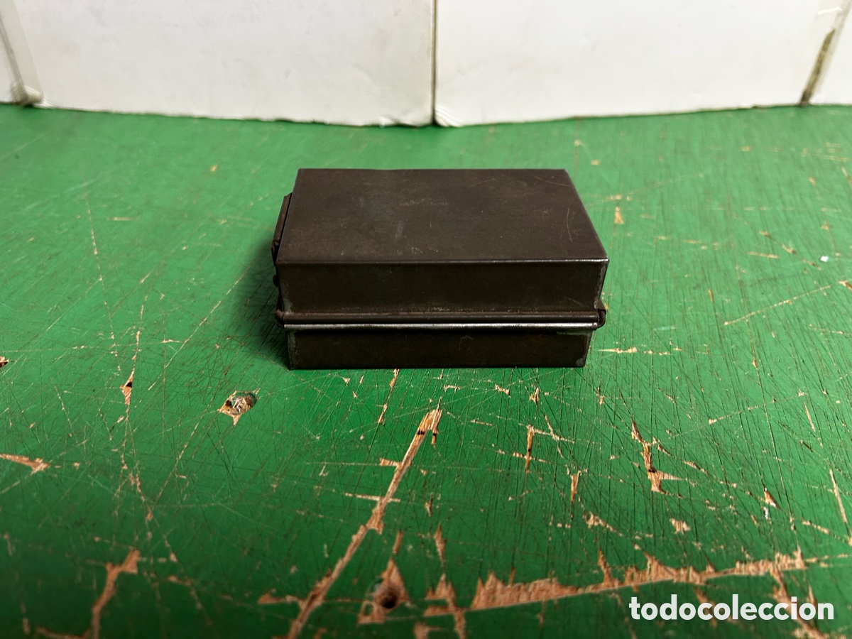 Antig&uuml;edades: MINI CALENTADOR RECHAUD DE VIAJE ANTIGUO METAL