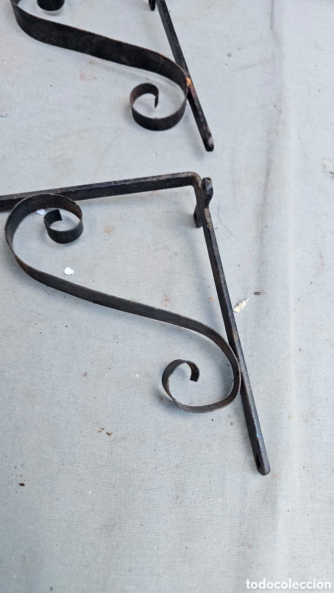 Antig&uuml;edades: Soportes de forja .... - Foto 3