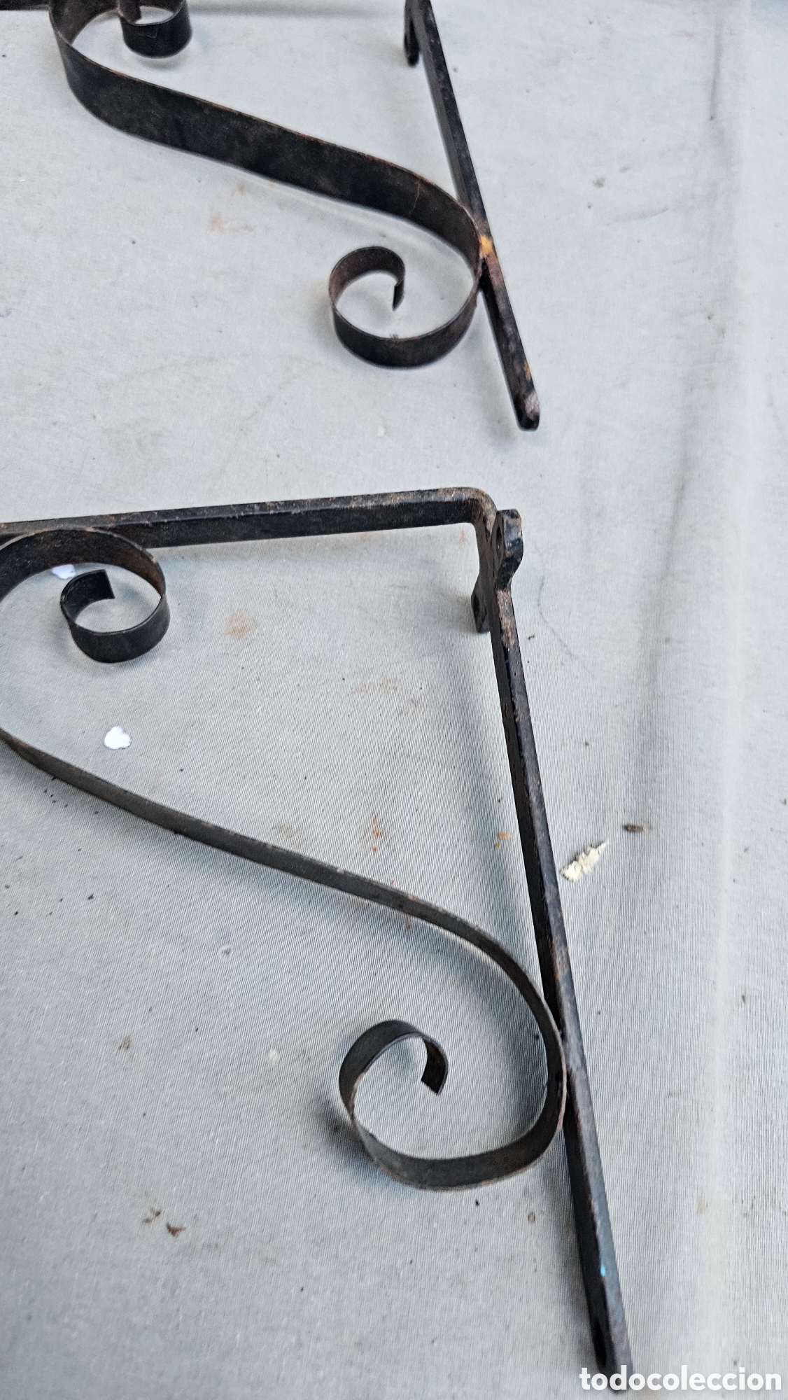 Antig&uuml;edades: Soportes de forja .... - Foto 4