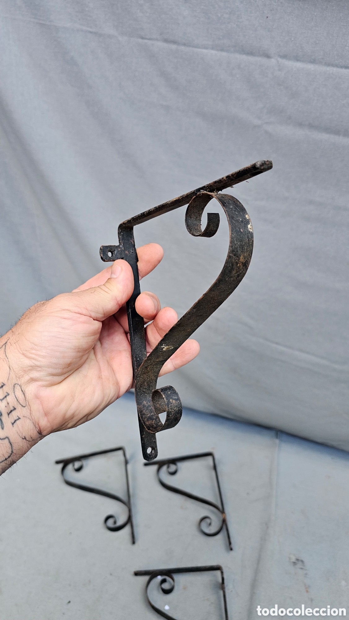 Antig&uuml;edades: Soportes de forja .... - Foto 14
