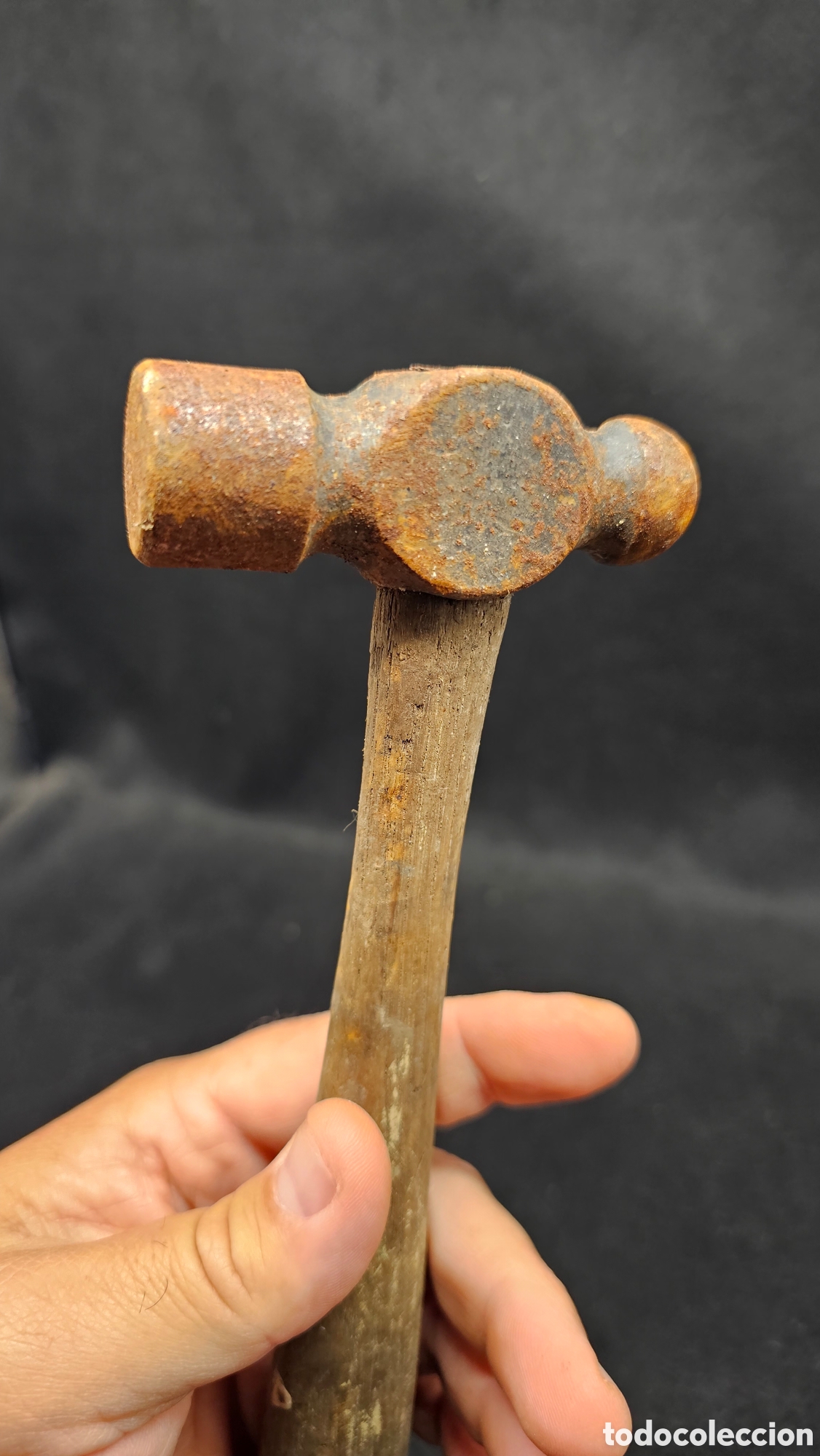 Antig&uuml;edades: Antiguo martillo de bola - Foto 5