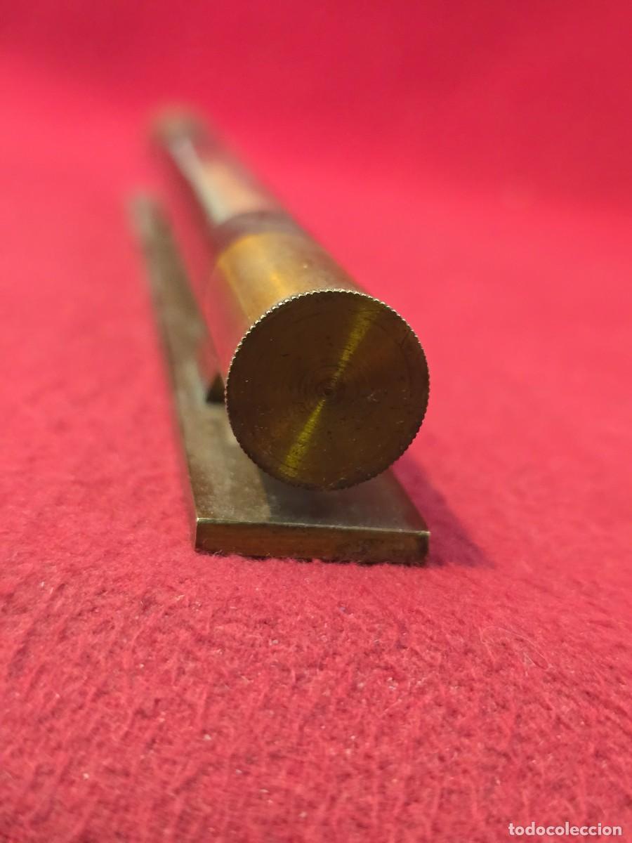 Antig&uuml;edades: NIVEL DE BURBUJA DE BRONCE - Foto 5