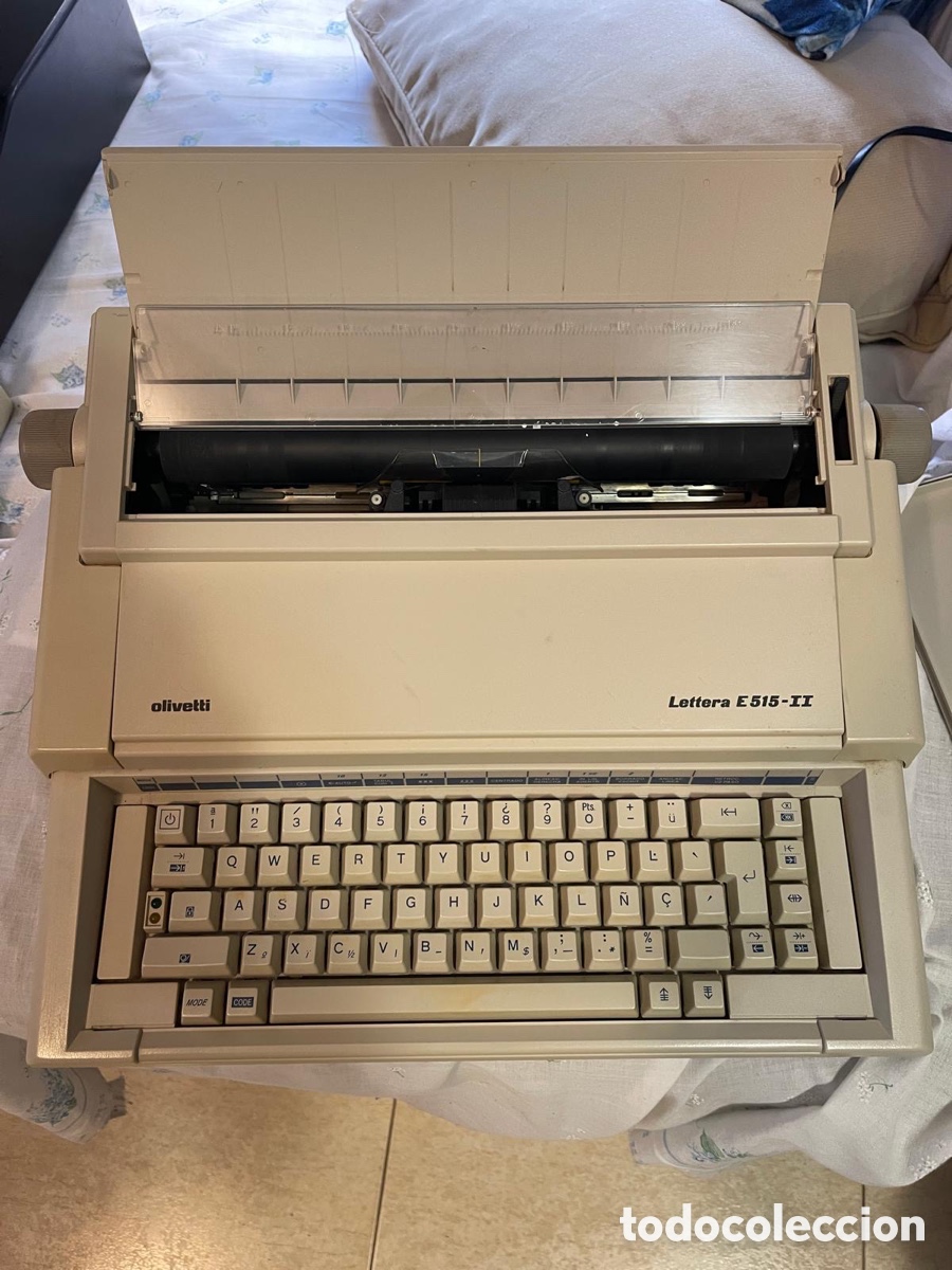 Antig&uuml;edades: Maquina de escribir marca olivetti - Foto 5