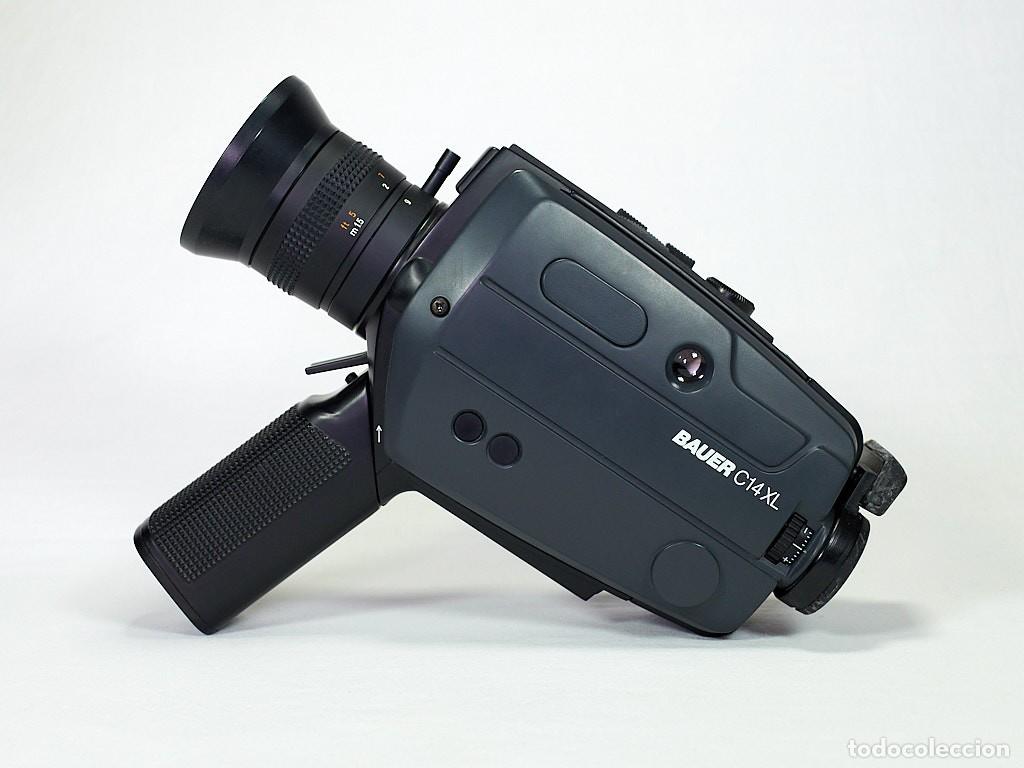 Antig&uuml;edades: C&aacute;mara Super 8 Bauer C14 XL. Robert Bosch. &Oacute;ptica f/1.7. Testada y Funcionando. A&ntilde;os 70