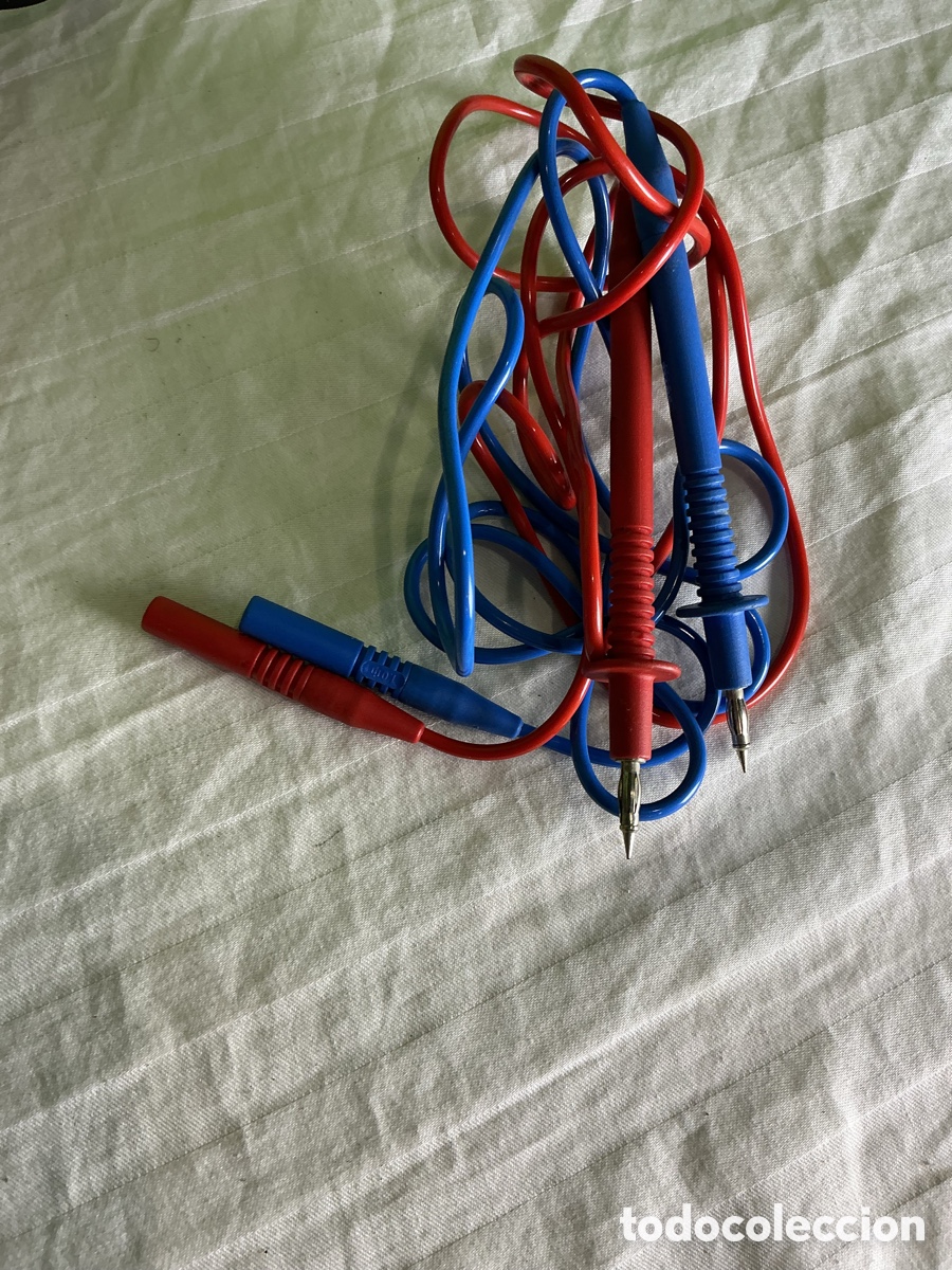 Antig&uuml;edades: Mult&iacute;metro digital Siemens B 1002 con estuche y cables. Funciona. - Foto 4