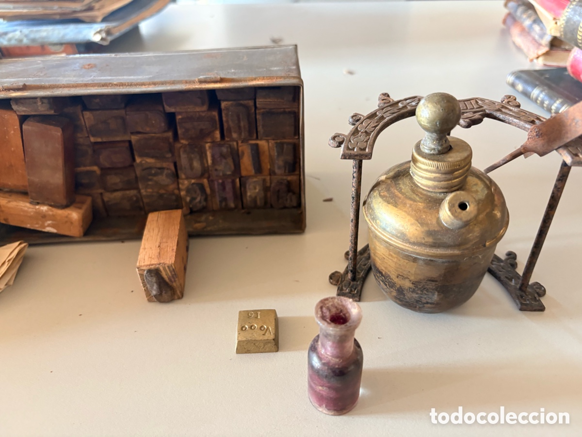 Antig&uuml;edades: Conjunto escritorio SXIX - Foto 2